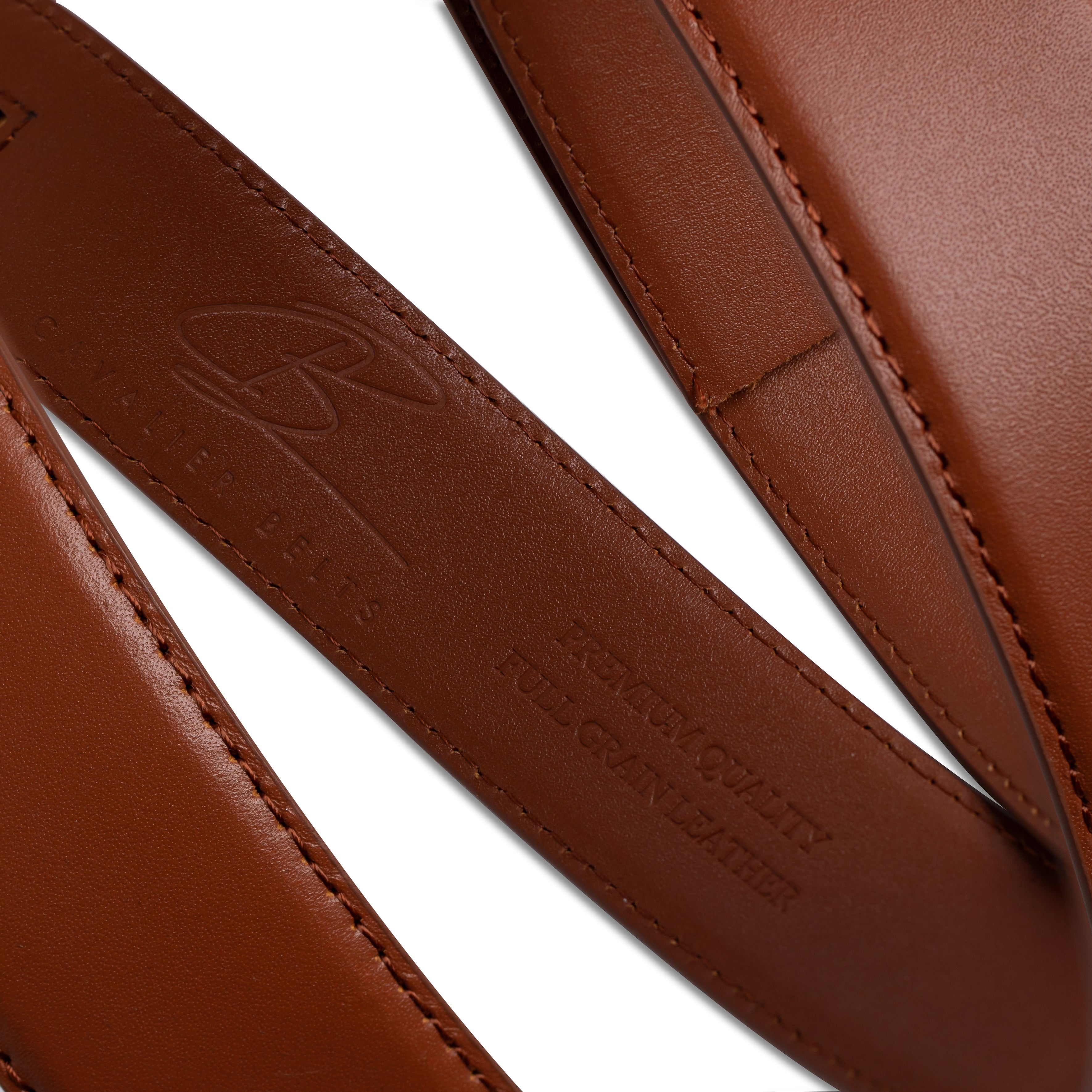 Cognac Leather Belt strap